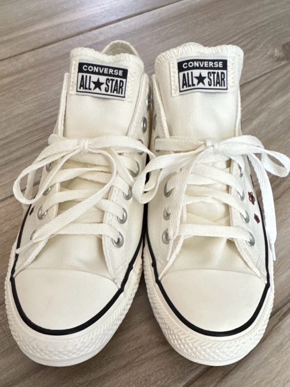 Converse White Kids High-Top All Star Sneakers